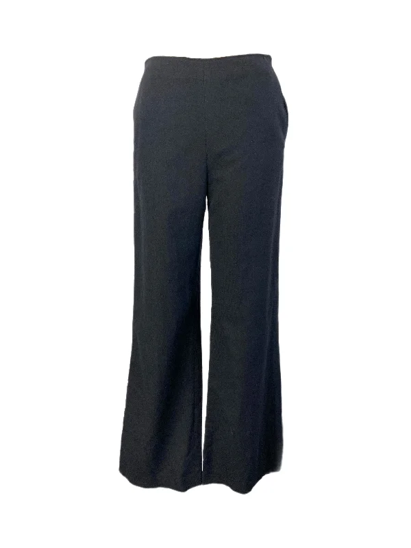 STEVEN ALAN Women's Black Wide Leg Casual Pants Sz 6 NWOT Casual Lounge Pants