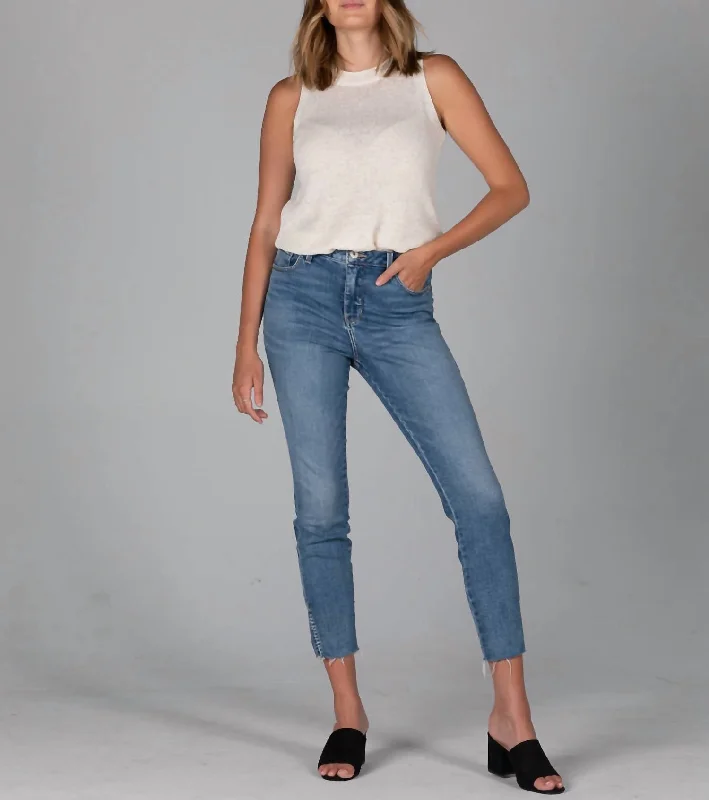 Viola High Rise Skinny Jean In Brooklyn Trendy Low-Rise Slim Jeans