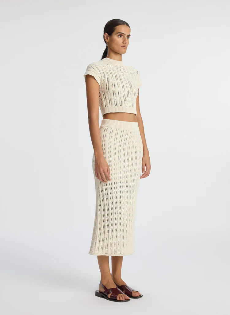 A.L.C. Aurora Skirt cashmere skirt fine