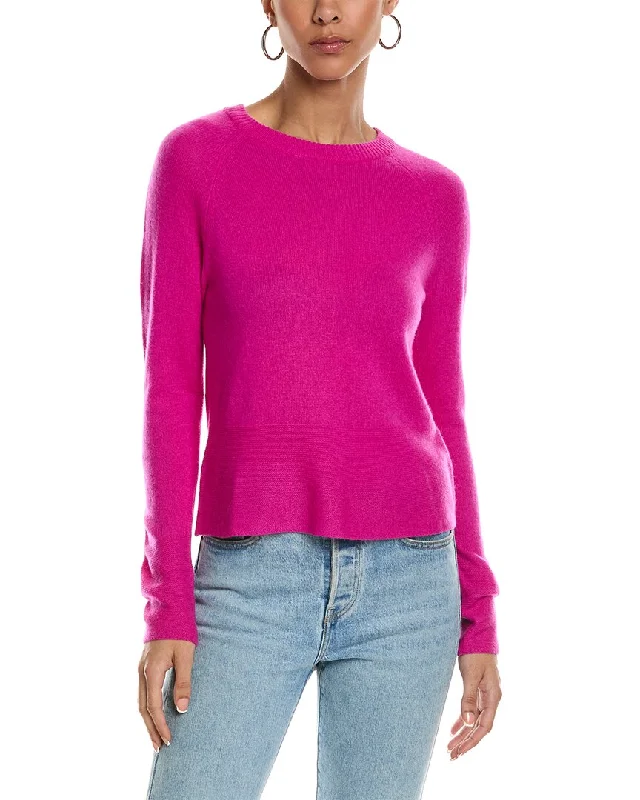 Brodie Cashmere Paloma Cashmere Sweater Elasticated Padded Insulated