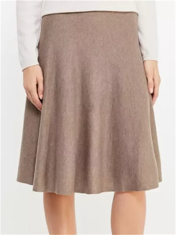 Casual Solid Color Women'S Umbrella Skirt silk skirt elegant