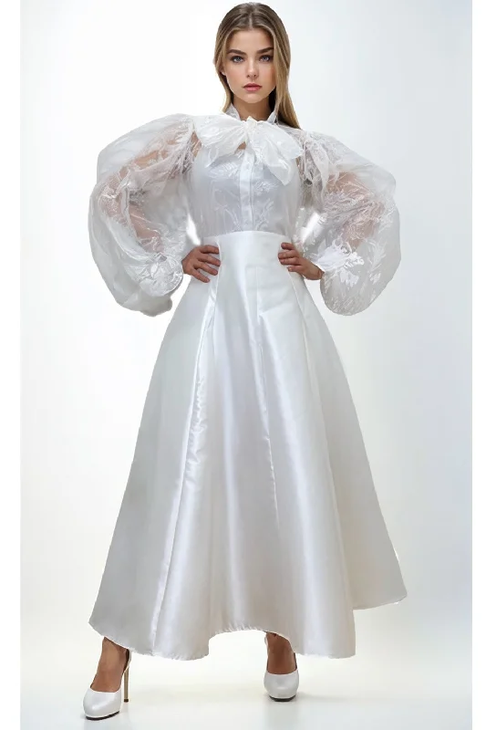 CH0049 A-LINE MAXI SKIRT (GRN, BLK, WHT) tulle skirt dreamy
