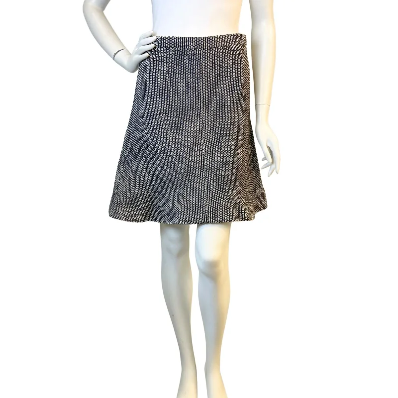 Chanel Flared Skirt cashmere skirt soft