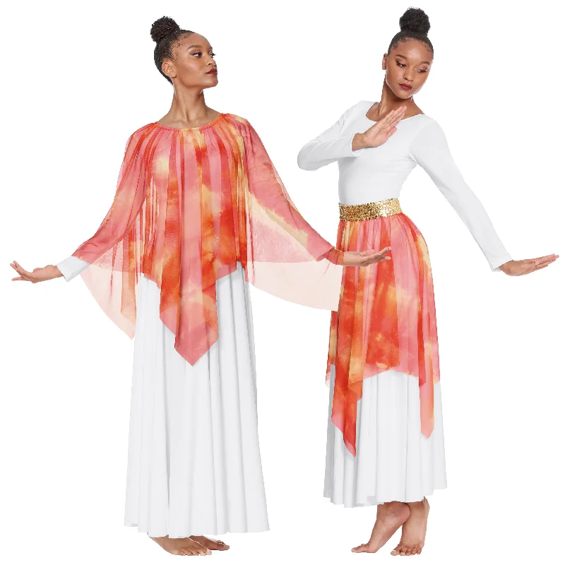 Eurotard 84768 Adult Ignited Glory Versatile Praise Skirt/Overlay cashmere skirt plush