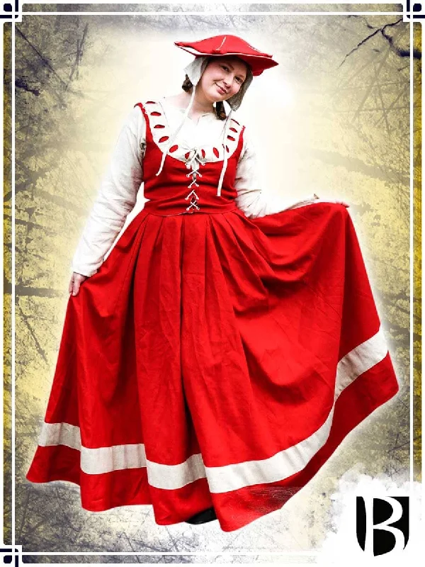 Landsknecht Skirt Flora floral skirt print