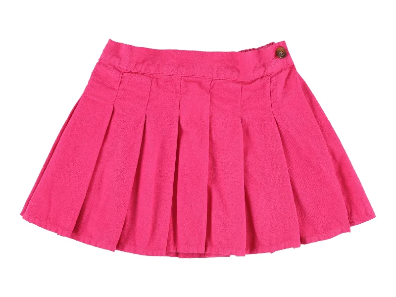 MORLEY RAVEN KNOCKOUT PINK PLEATED SKIRT belted skirt waist