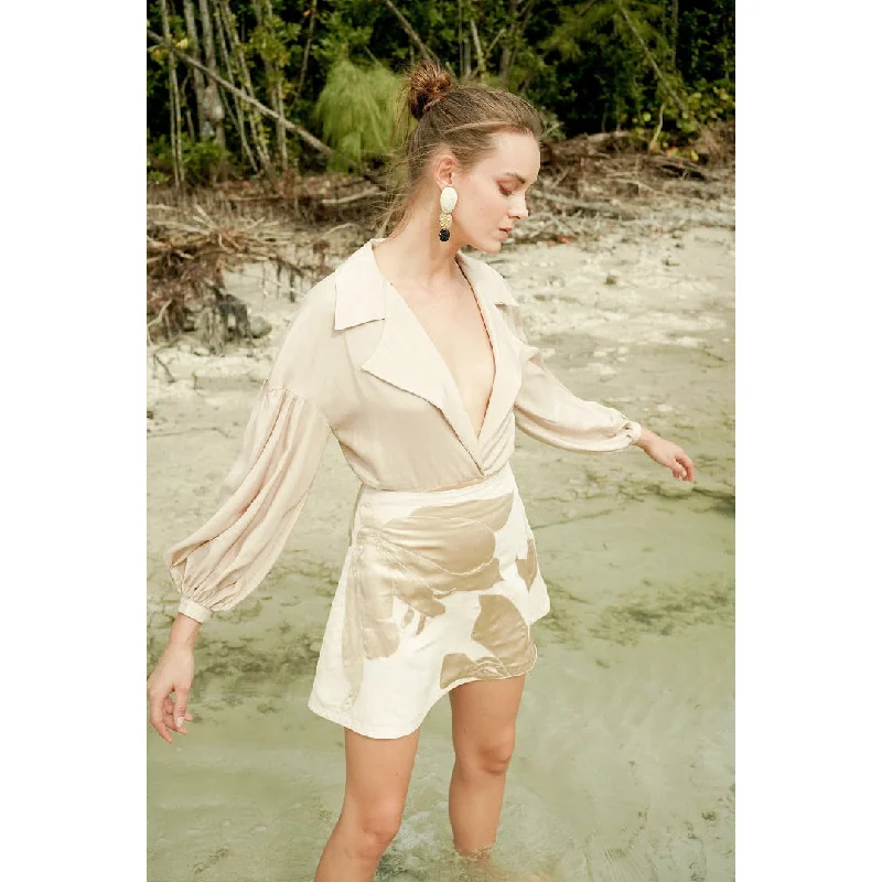 Natalie Skirt velvet skirt luxurious