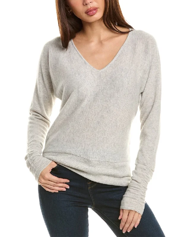 philosophy Dolman Cashmere Sweater Bright Pastel Dark