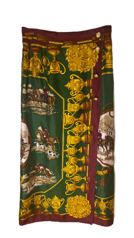 Ritz Saddler midi skirt velvet skirt plush