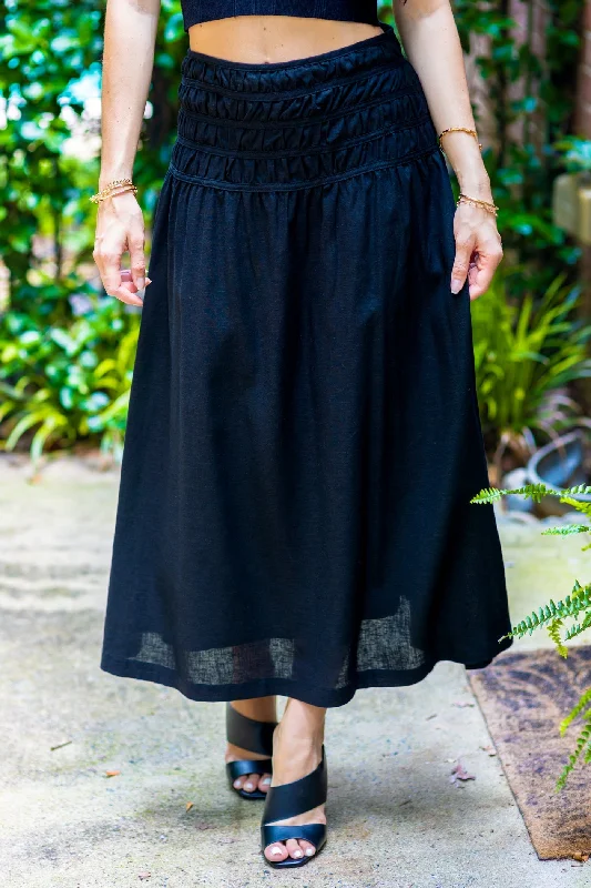 ERIN MAXI SKIRT velvet skirt sumptuous