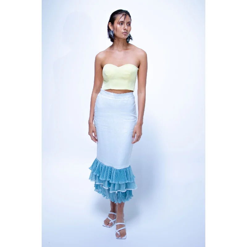 TOLÚ (Skirt) denim skirt stylish