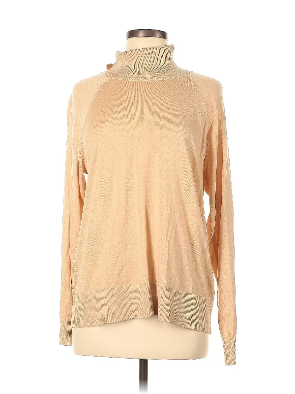 Turtleneck Sweater Transparent Opaque Sheer